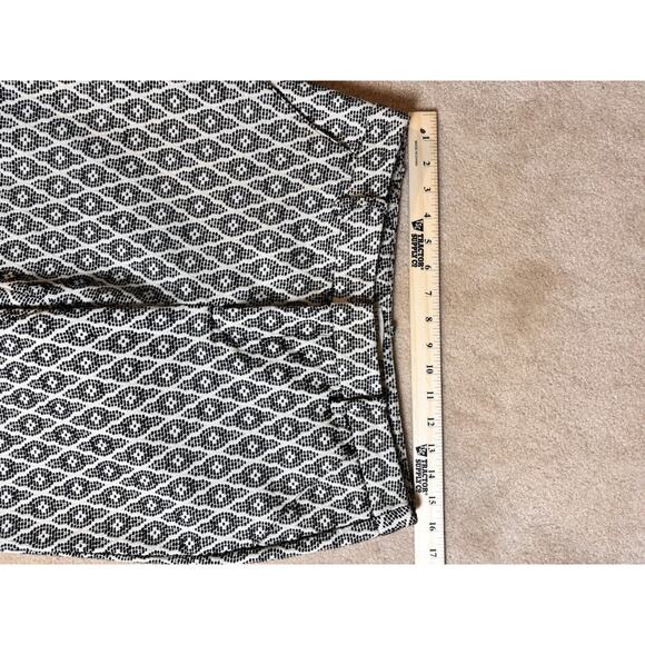 Merona Black And Cream Pants Size 6 - Picture 2 of 6